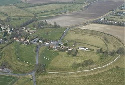 Avebury Circle with view of Church on the left